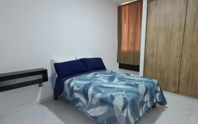 Departamento en condominio con alberca y área infantil