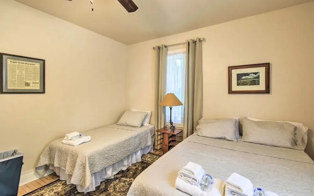 Walkable Lake Elkhart Apt: Dine, Shop, Swim!