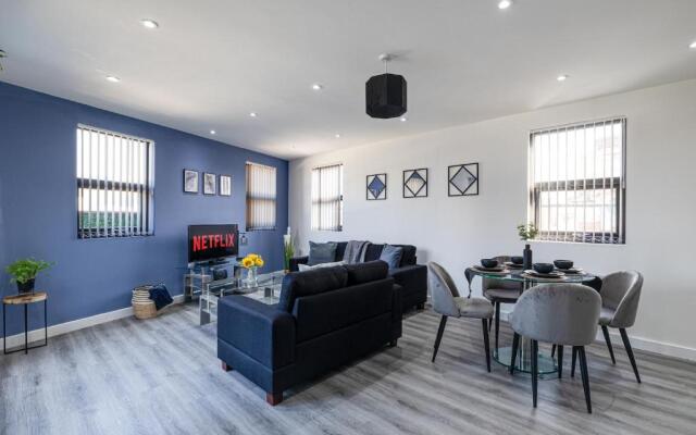 Modern & refurbished 2/bed apartment in Stockport