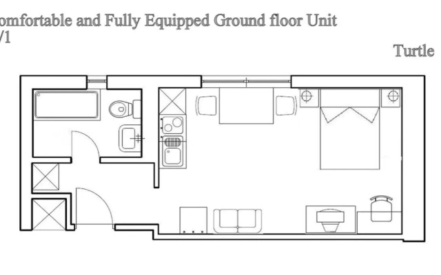 Fully equiped Apartments next to the beach