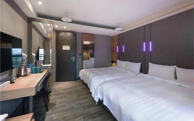 Kiwi Share Hotel - Zhongli Station Branch - Hostel