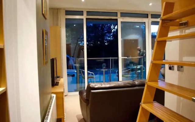 Chic Studio With Balcony Views Over Battersea Park