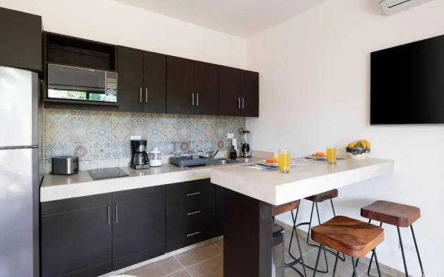 Selva 202 Kaax ná Confortable 1Bd Apt (100mb WIFI).