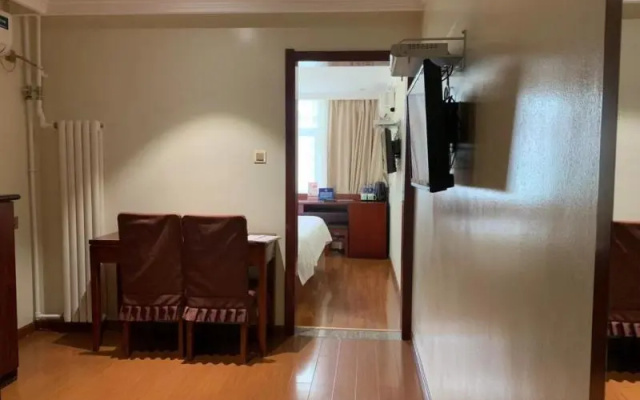 GreenTree Inn Beijing Tongzhou Guoyuan Subway Station Express Hotel – Guest Rooms – Beijing