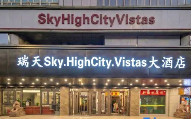 Urumqi • Ruitian | Sky.HighCity.Vistas Grand Hotel (South Railway Station Hotan 2nd Street) – Exterior – Urumqi