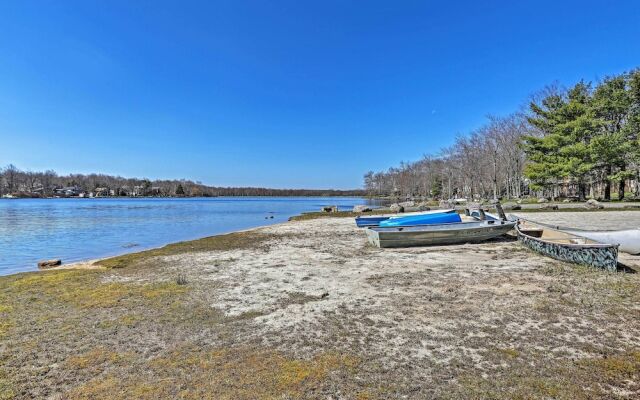 Lake Access at Family-friendly Home in Tobyhanna