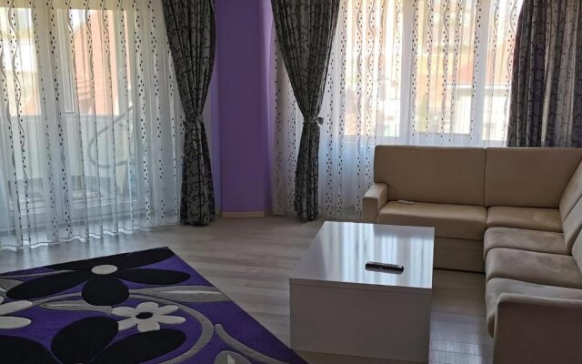 Luxury apartment with two bedrooms and large living room, 100 square meters, city center