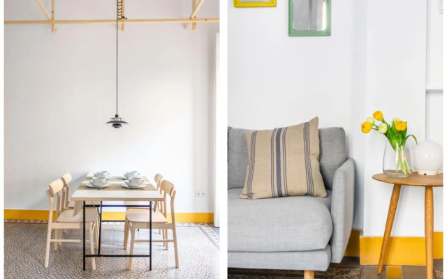 Pop Art , Sunny Apartment near Santa Cruz