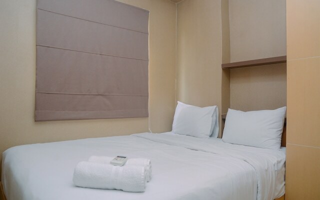 Furnished Green Pramuka City 2BR Apartment near Mall