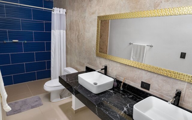 Angelina 28 Beachfront and Family Apartments - Modern and Relaxing Long Stays (20 min from Cancun Airport)