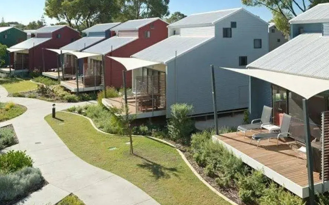 Footprints at Preston Beach