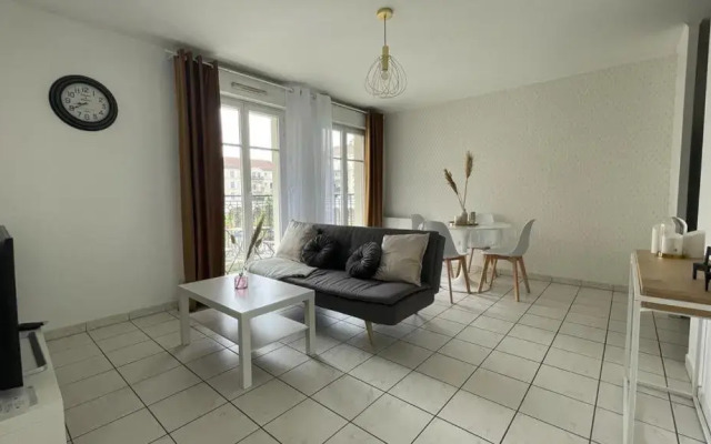 Apartment 1 bedroomed with Balcony 10min from Disneyland Paris