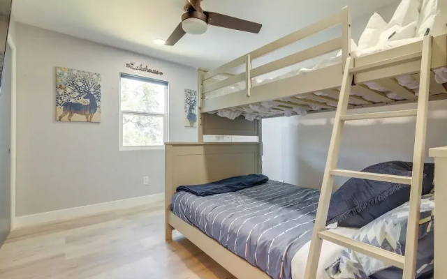 Lago Vista Vacation Rental w/ Fireplace!