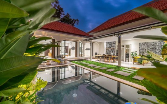 Alisa 4 villa - Amazing Jungle View,Huge Pool, 4BDR villa — 3-star hotel in Kerobokan Kelod