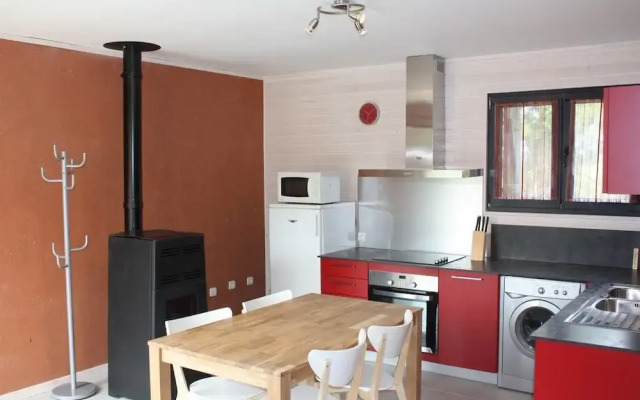 Chalet bois tout confort avec Spa