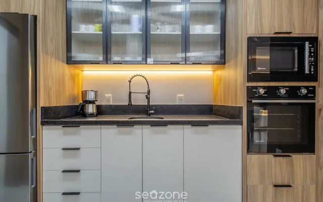 Apt With 3 Suites, Barbecue and sea View Den1301
