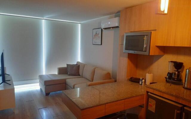 Santiago Centro Boutique con patio privado