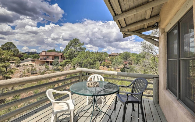 Thumb Butte Views + Near Hiking: Prescott Studio