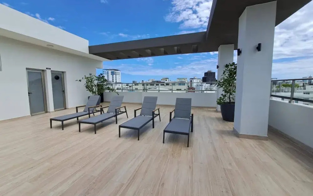 Goistay Elegant Refugio Caribeño 1br Gym Pool Naco