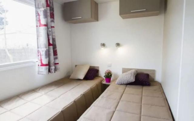 Mobile Home in Bessan With Communal Pool