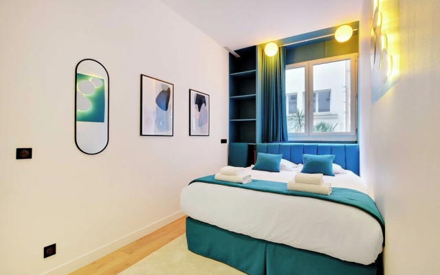 Modern Apartment - 1br/6p - AC - Marais