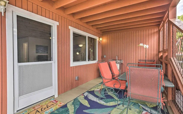Peaceful Kailua-kona Escape w/ Shared Patio!