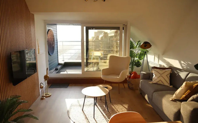 Apartment in Nieuwpoort With sea View