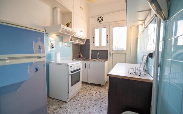 Dimotiko Theatro metro st. 1 bedroom 4 pers. flat