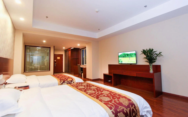 GreenTree Inn ShanDong Zaozhuang Tengzhou Xueyuan East Road Guiheyuan Business Hotel – Guest Rooms – Zaozhuang
