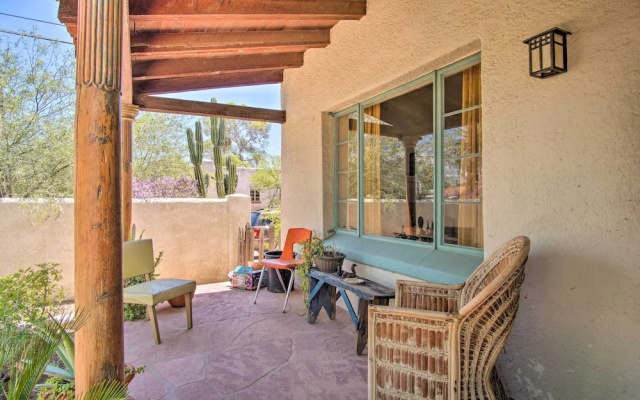 Tucson Historic Home: Fenced Yard + Desert Views!