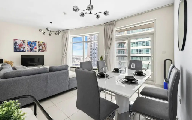 2BR Partial Burj Khalifa View