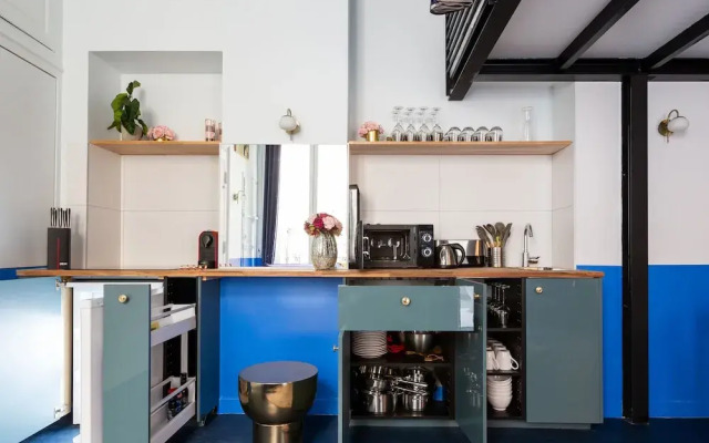 Luxury 2 Bedroom 2 Bathroom - AC - Louvre & Marais