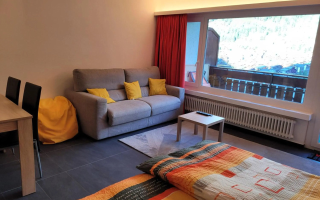 Studio in Zermatt mit toller Aussicht aufs Dorf