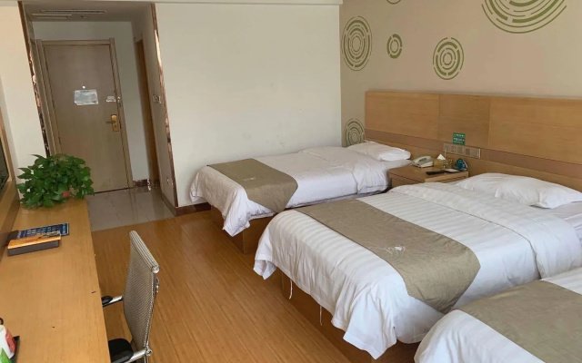 GreenTree Inn Shandong Heze Caoxian Zhuangzhai Town Oriental Times City Business Hotel – Guest Rooms – Heze