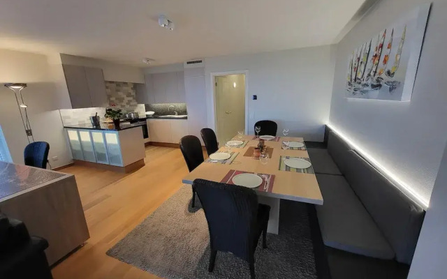 Spacious Apartment With Large Terrace Parking in Ostend