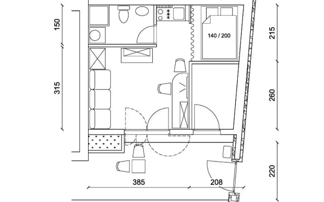 Šibenik Gorica Studio apartman 5XL