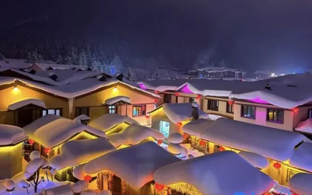 Courtyard in Xuexiang · Charming · Luxury Wilderness Snow View Holiday Homestay (Erlanghe Branch – Outside – Mudanjiang