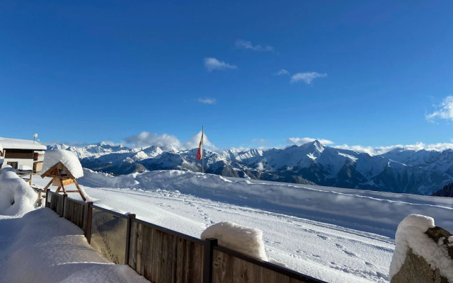 unique Hirschbichl Alm in the middle of the Zillertal mountains