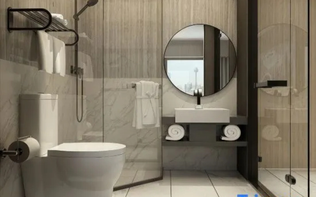 Shankee Hotel (Suiping Xiguan) – Bathroom – Zhumadian
