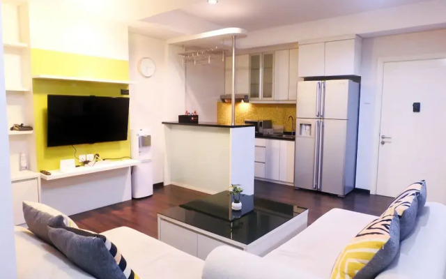 Big Studio at Cosmo Terrace Apartment Thamrin City By Travelio
