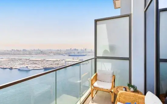 bnbme | Sea-Facing Apt w/ Pool in Maritime City