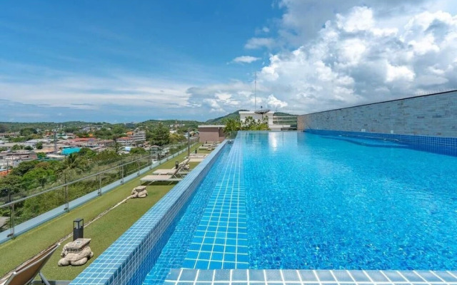 1BR Rooftop Pool Ocean View C189