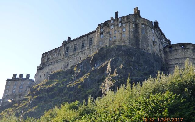 Grassmarket, Below Edinburgh Castle in Old Town