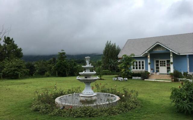 Misty English Cottage