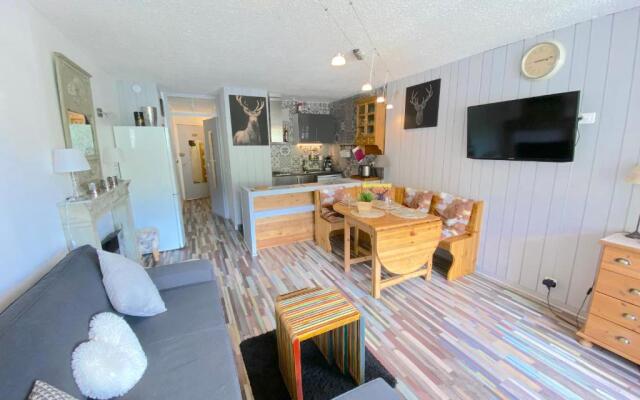 Studio vue panoramique au pied des pistes