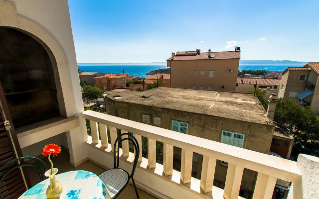 Apartment Prgo - spacious with view & parking: A1  2.kat Makarska, Riviera Makarska