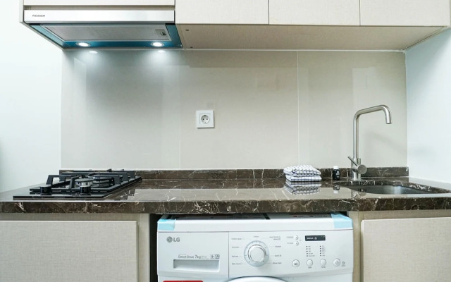 Simply Furnished Studio Apartment at Puri Mansion