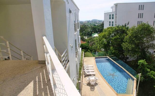 Apartment with 2 Bedrooms in Phuket, with Wonderful Sea View, Shared Pool, Furnished Balcony - 2 Km From the Beach