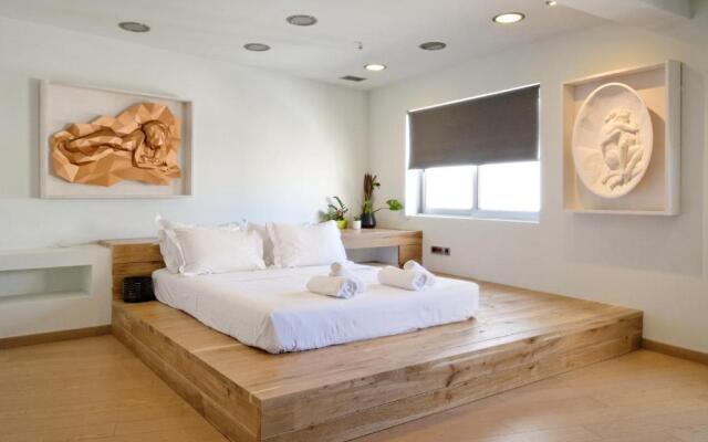 Hidesign Athens Art Loft Penthouse Acropolis View