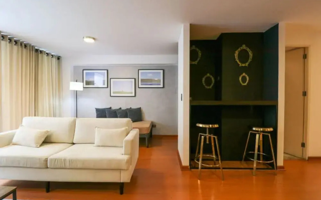 w Art Deco 1BR With Pool View in Barranco
